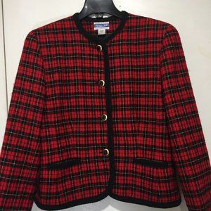 VINTAGE PENDLETON CLASSIC PLAID JACKETS SIZE 14